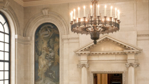 Widener Library staircase